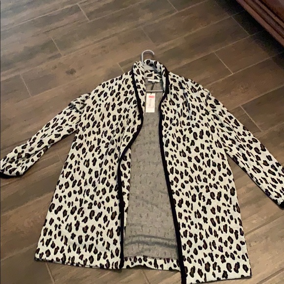 Calvin Klein Sweaters - Brand New Calvin Klein Leopard Cardigan